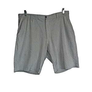 FootJoy Men's Golf Shorts Sz 38 Gray Dotted Performance Casual‎